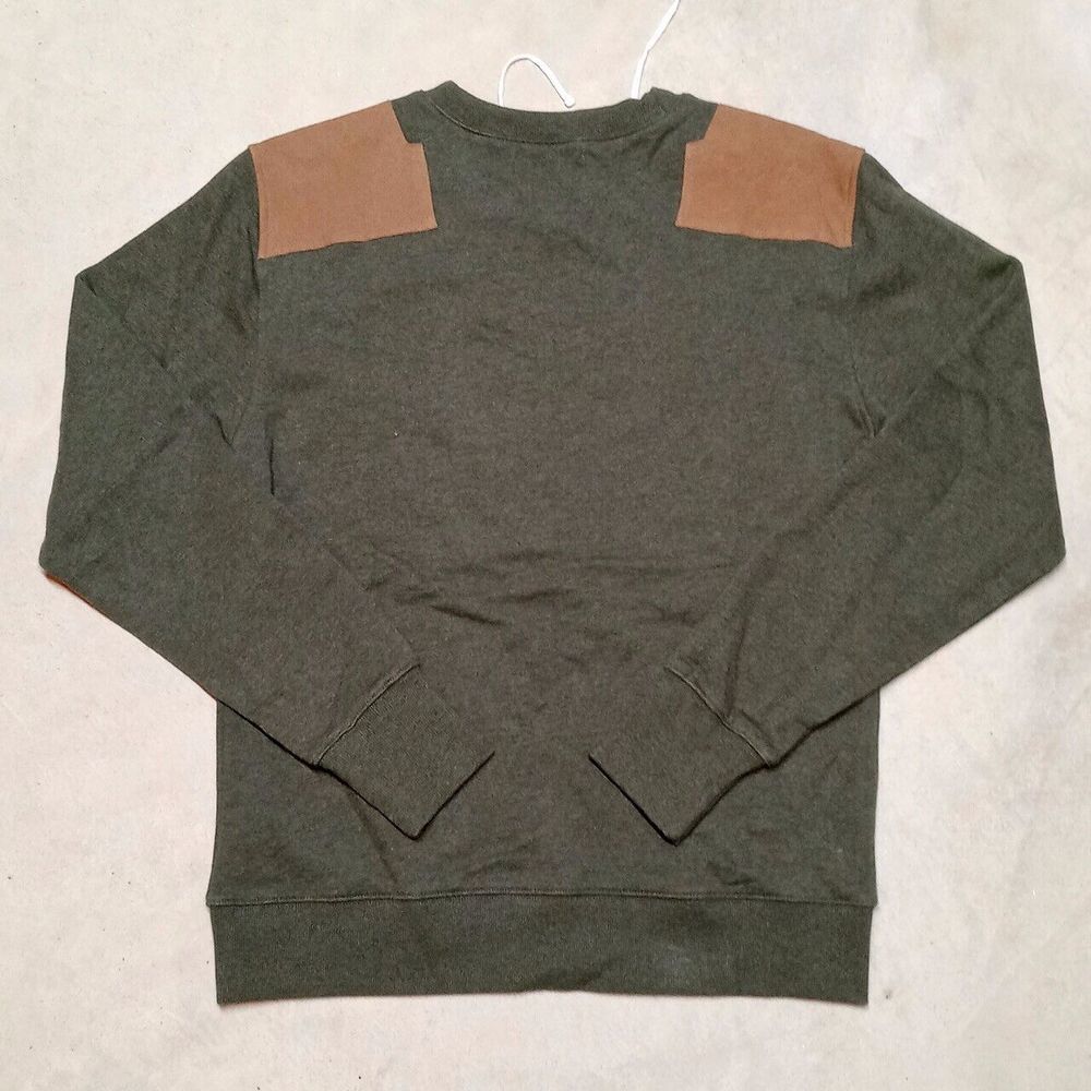 Guideboat Reliance Garments Pocket Drawstring Crewneck Sweatshirt - Men's Large - Picture 4 of 6